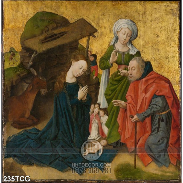 Tranh công giáo, Mẹ Maria và Chúa Gie-su