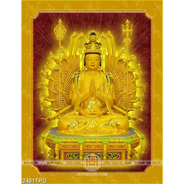 Tranh tượng Phật mẫu Quan Thế Âm Bồ Tát
