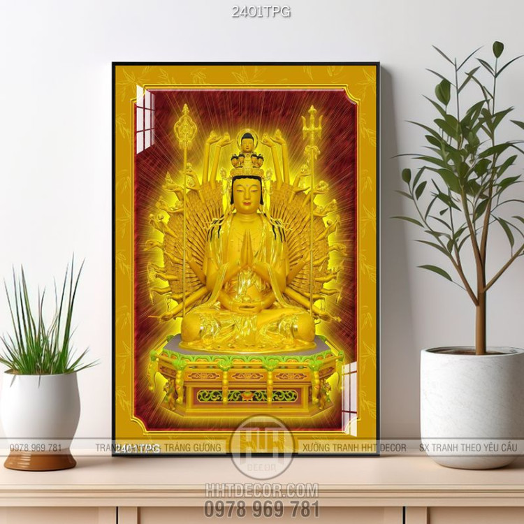 Tranh tượng Phật mẫu Quan Thế Âm Bồ Tát