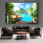 Tranh in 3D decor chuẩn đẹp 