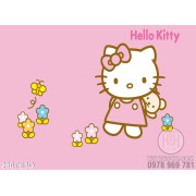 Tranh trẻ em Hello Kitty cho bé gái