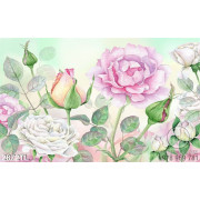 Tranh hoa hồng dán tường đẹp nhất