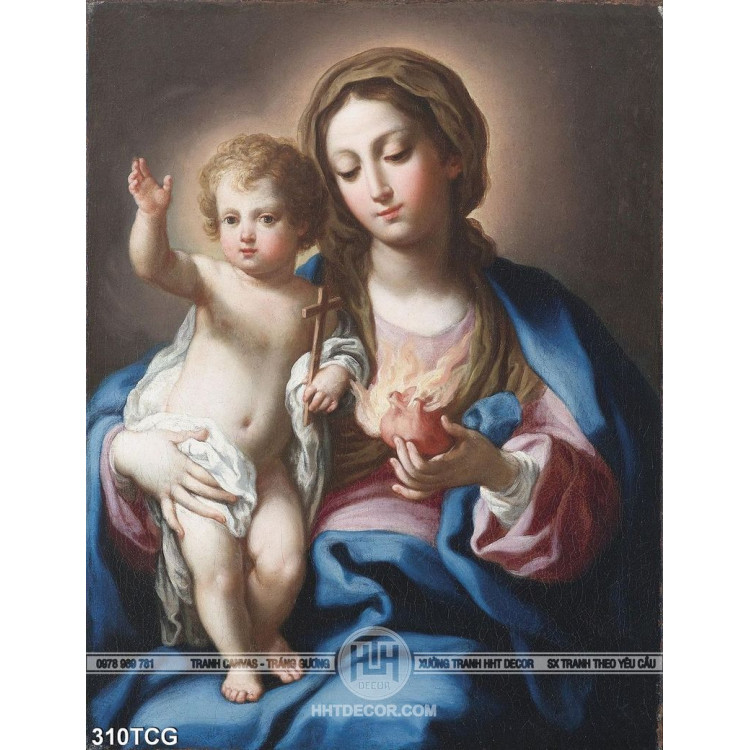 Tranh công giáo, Mẹ Maria và Chúa Giê su