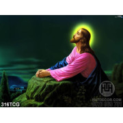 Tranh công giáo, Chúa Giê-su cầu nguyện
