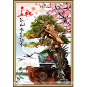  Chậu bonsai lớn nghệ thuật chữ lộc