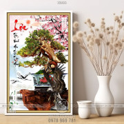  Chậu bonsai lớn nghệ thuật chữ lộc