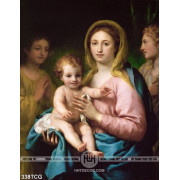 Tranh công giáo, Đức Maria và Chúa