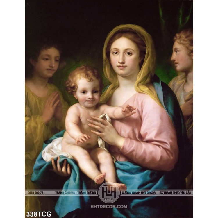 Tranh công giáo, Đức Maria và Chúa