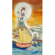 Tranh phật Quan Âm treo tường