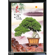  Chậu bonsai mẫu in gạch uv độc đáo