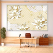 Tranh hoa giấy nghệ thuật japan