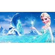 Tranh tường công chúa Elsa 