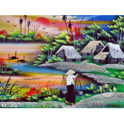 Trang làng quê Việt Nam nghệ thuật 