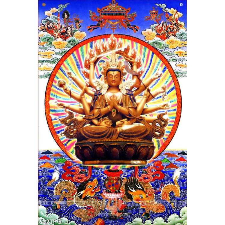 Tranh tượng Phật bằng tay
