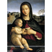 Tranh công giáo, Mẹ Maria và Chúa Giê su