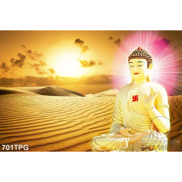 Tranh Phật Tổ đẹp độc đáo