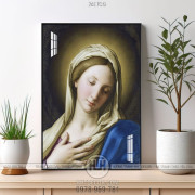 Tranh công giáo châu âu Mẹ Maria