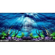 Tranh 3D san hô trang trí đẹp treo tường chất lượng cao