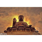 Tranh tượng Phật in 3D treo tường