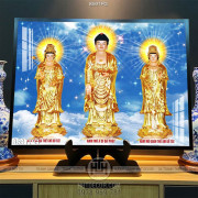 Tranh tượng Phật bằng đồng nghệ thuật