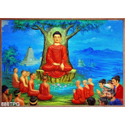 Gạch 3D hình Phật