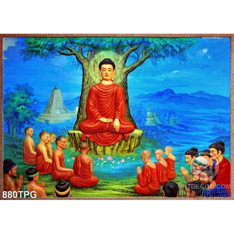 Gạch 3D hình Phật