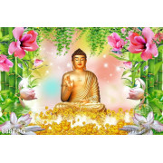Tranh Phật kim tiền