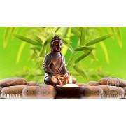 Tranh tượng Phật ngồi thiền