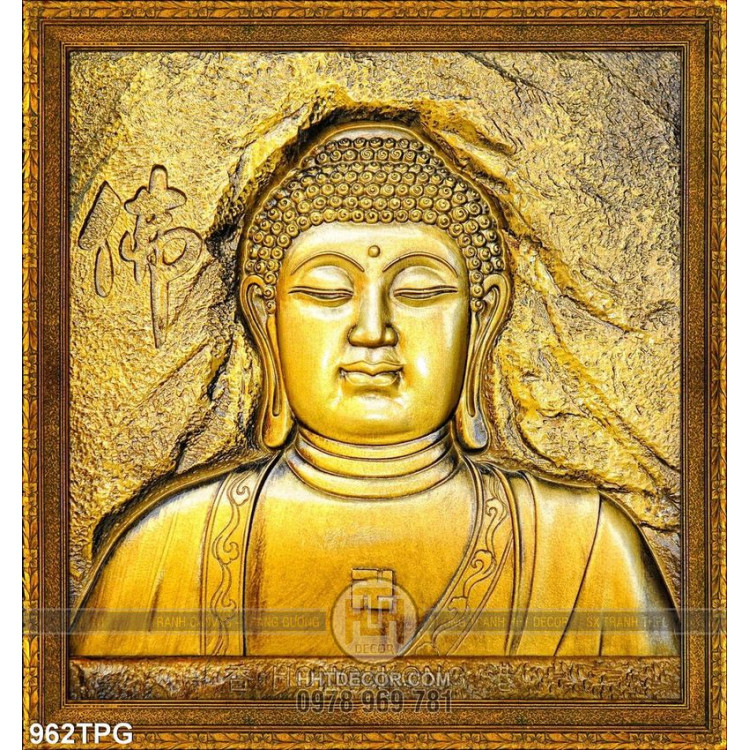Tranh điêu khắc Phật Tổ
