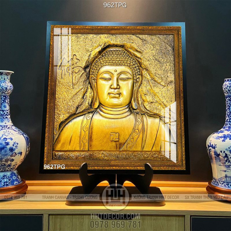Tranh điêu khắc Phật Tổ